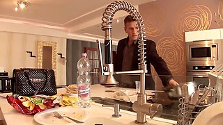 Aleska Diamond is a bitchy maid who luvs his master Big Cock