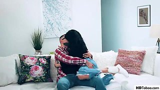 UNSPOILED TABOO Runaway Daughter Gets Back To Step Parent - Isabella Cute, Calvin Hardy