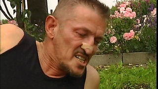 Sexy Redhead MILF Ass Fucked and Cumshot in Mouth by a Big Vintage Cock