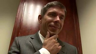 Hot blonde secretary Christie Stevens does anal: Doggy, Missonary  Xhamster Porn