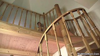 She caught him fucking older mother-in-law