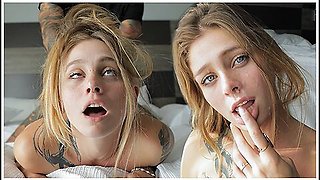 Her Climax Is Amazing - Crazy Blonde Has Eye Rolling Orgasms