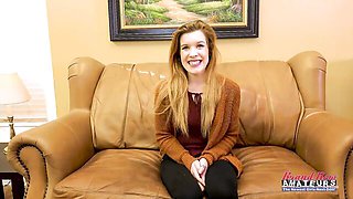 Lustful sweetheart's skinny dirt