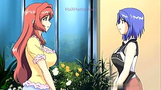 Fingering her Hairy Pussy (Hentai)