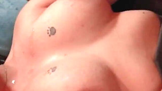 British Student Gets Covered In Cum At Her Blowbang