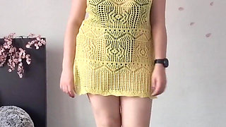 Your Curvy Neighbor Tries on Her Bikini & Notices You Watching