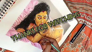 Stunningly beautiful desi indian woman fucking husband's friend when no one is at home