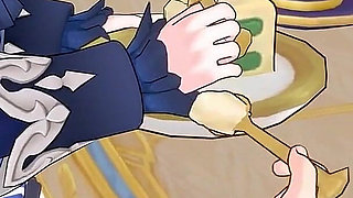 Genshin Impact - Furina X Aether Passionate Sex - 3D Hentai Animation