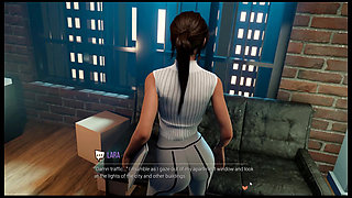 Croft Adventures  Hentai Game Parody  Ep.7 Big Black Cock Titjob and 3some with the Librarian and Bwc!