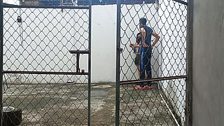 The girlfriend is seducing him to take him to the hotel. Amateur video