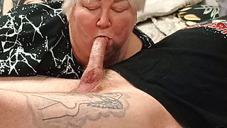 blowjob from stepmom and cum swallowing