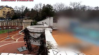 Risky Pick Up Sex With Petite Spanish In Famous Thermal Bath - Valentina Lapiedra