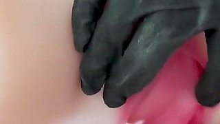 Dominafire Trains Chastity Slave with Tantaly Sex Doll