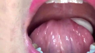 Swallowing Huge Almonds Nonstop!!!