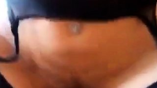 Blonde deutsche Milf in Strmpfen