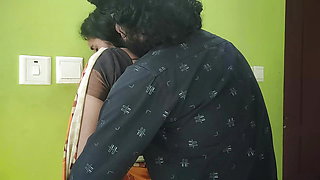 Vaishnavy and Sharun Raj long lip lock part 4, Mallu couple hot lip lock, Lip lock in saree, Saree romance with hot lip lock