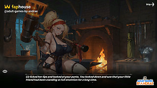 Isekai: Waifu Overlord Gameplay Part 4 - Beatrice, Maddie, and Liz H-scenes