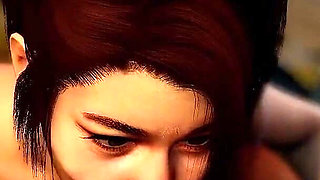 He Saw His Sexy MILF Riding Dildo and He Fucked Her Hard