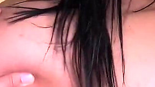 Beautiful Big Ass Brunette Rides and Sucks Her Cuckold Boyfriend's Cock Before Going to the Gym