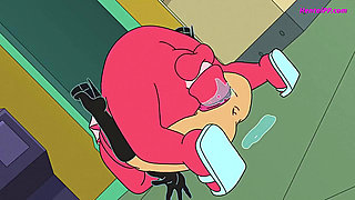 Zoidberg & Amy Classic Cartoon Movie