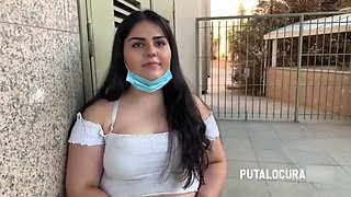 Chubby Amelia Putalocura Fucked by Torbe in Public