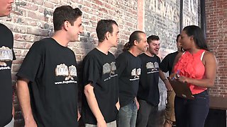 Big tits ebony star Lisa Tiffian gets her pussy railed