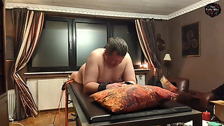 Domlady Mia - Punishment of Terror for the Slave - Training: Ass Fucked by the Fucking Machine - Part 1