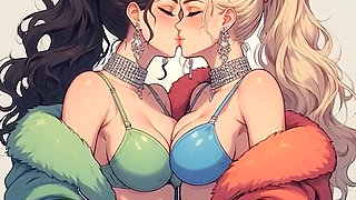 AI Generated Cartoon content, Uncensored video of 18 Year old Anime Girl, Indian Mature Women Kissing boob