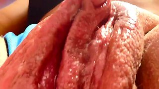 My big, wet and excited clit