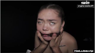 Kvini Kim - Asian Teens Caught In Rough Gangbang