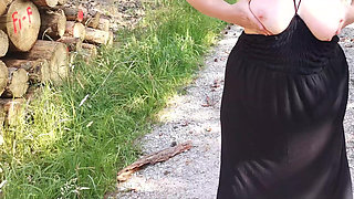 Tits Slapped in Public