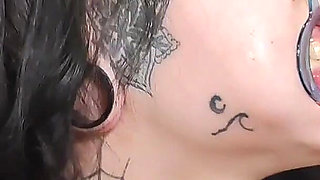 Bimbo Curvy Girl Mouth Tongue Fetish
