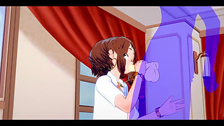 My Hero Academia Hentai - Uraraka Blowjob and Fucked - Japanese Asian Manga Anime Film Game Porn