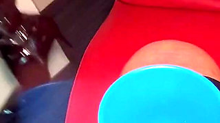 Half a Gallon Pee in Submissive Slave's Mouth