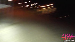 German Milf's Public Anal Passion at Bus Stop