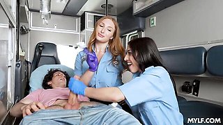 Skylar Snow and Alexa Chains's long legs trailer by MYLF Singles