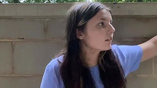 Teen Cute Italian Brunette Solo At