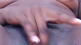 Striptease Fingering Fucking My Black Wet Pussy