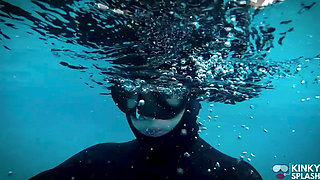 Thick 8mm Beauchat Wetsuit Buoyant Tease Session