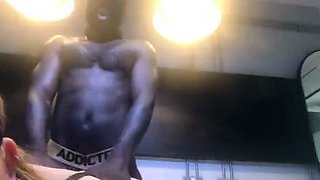 Blond blowjob amateur in shoes