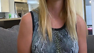 Mypervyfamily - Blonde MILF Is Ultra Horny for Stepson's Oversized Cock - Rachael Cavalli