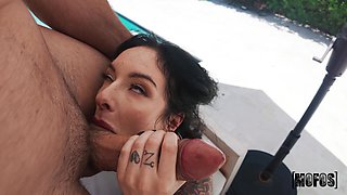 Lysagna Del Ray's Throat Affair Sparks Wild Passion