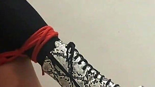 Perfect MILF Vibrator, Fingering, Bondage Sex