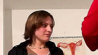 Sex Nanny MILF Threesome with Pierced Pussy Ride