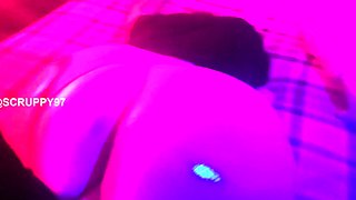 Sexy hottie Anetta Keys enjoys a solo toy masturbation