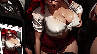 Cockhungry College Girls Get Gangbanged in a Mosh Pit
