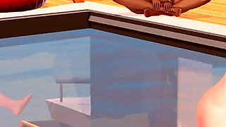Max's Life Season 3 Episode 233 Pool Sex with My Stepsisters