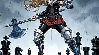 Anime and games girls dancing