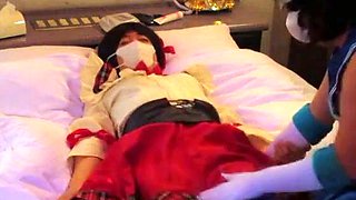 Asian Crossdressers Give a Helping Hand to Each Other