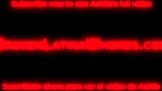 hot inexperienced mexican ashlie throws in a towel